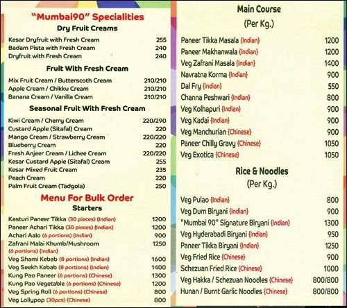 Mumbai 90 Veg World - Goregaon - Mumbai image 3